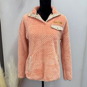 Simply Southern Cozy Pink Fleece Jacket